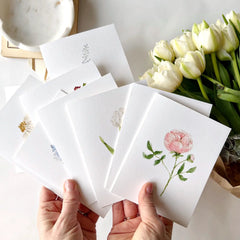 Garden Flowers Notecard Set