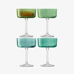 Gems Jade Champagne/Cocktail Glass