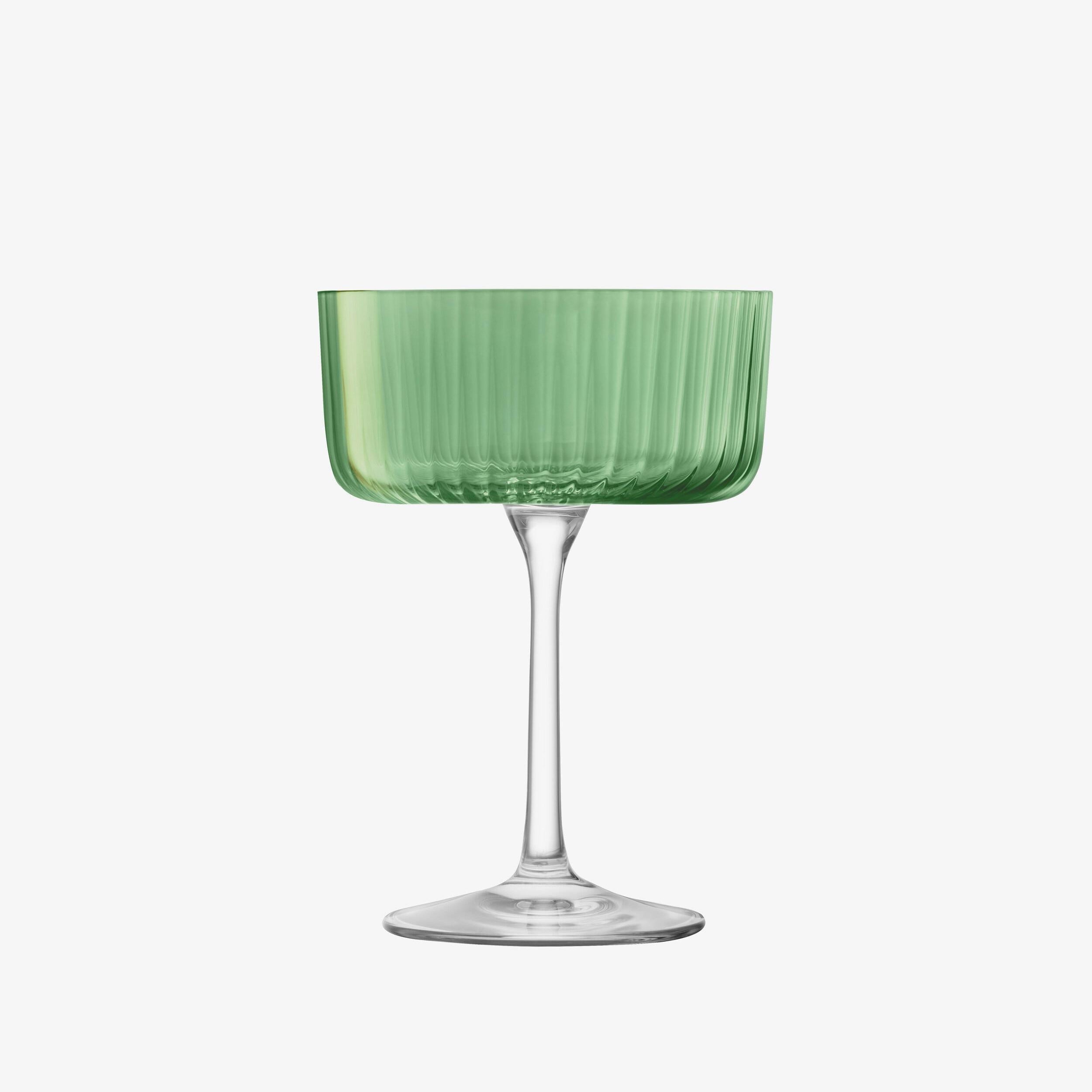 Gems Jade Champagne/Cocktail Glass