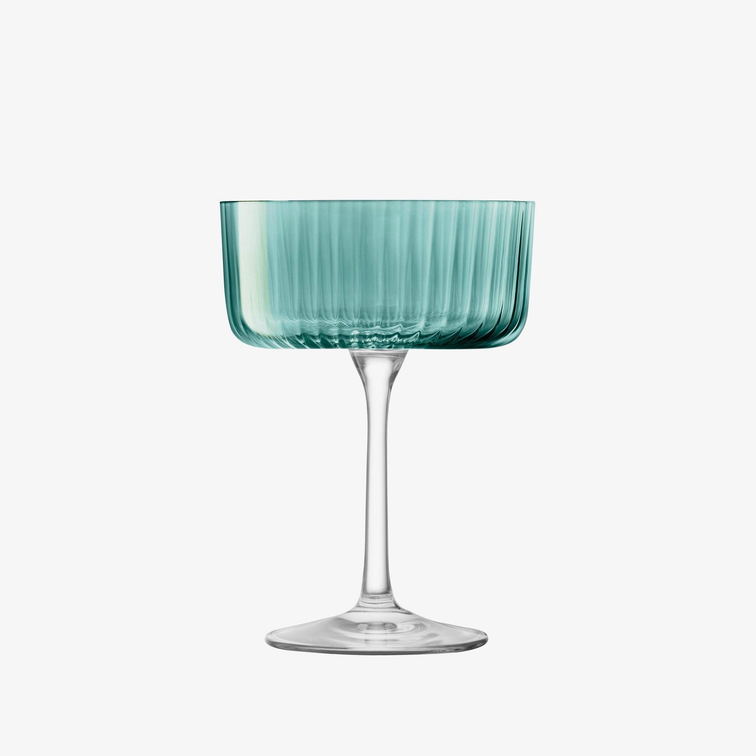 Gems Jade Champagne/Cocktail Glass