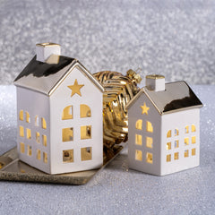 Gold Roof LED Village House