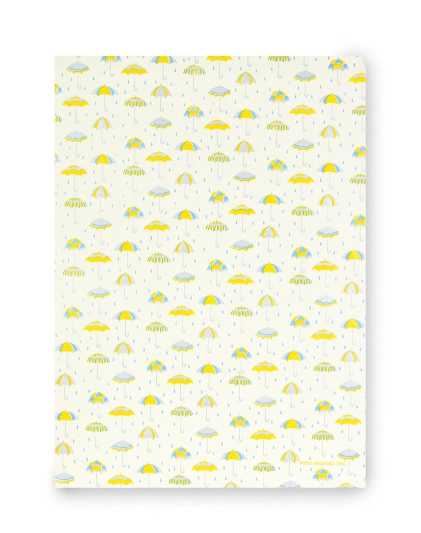 Happy Showers Wrapping Paper Sheet