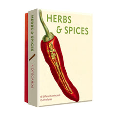 Herbs And Spices Notecards