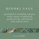 Hinoki Sage Matte Ceramic Candle