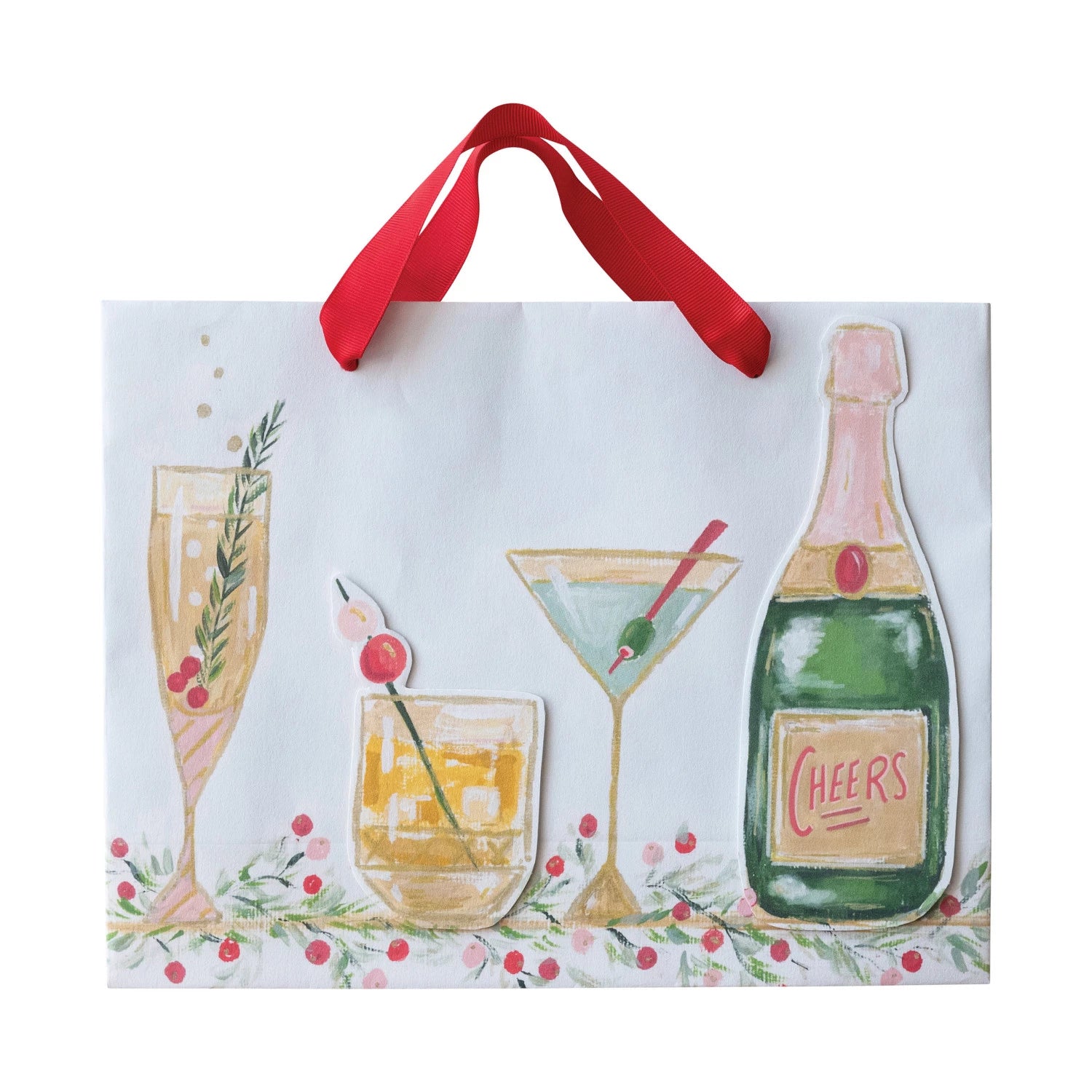 Holiday Cocktail Gift Bag