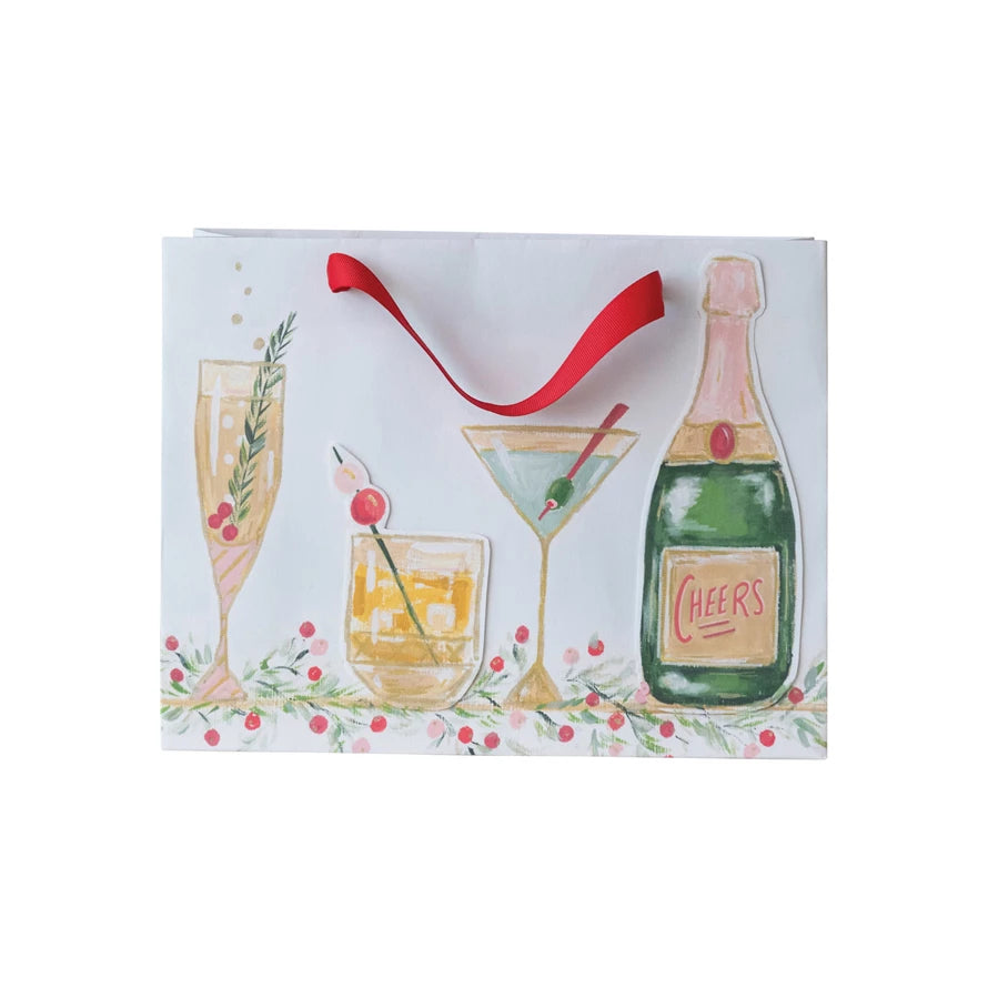 Holiday Cocktail Gift Bag