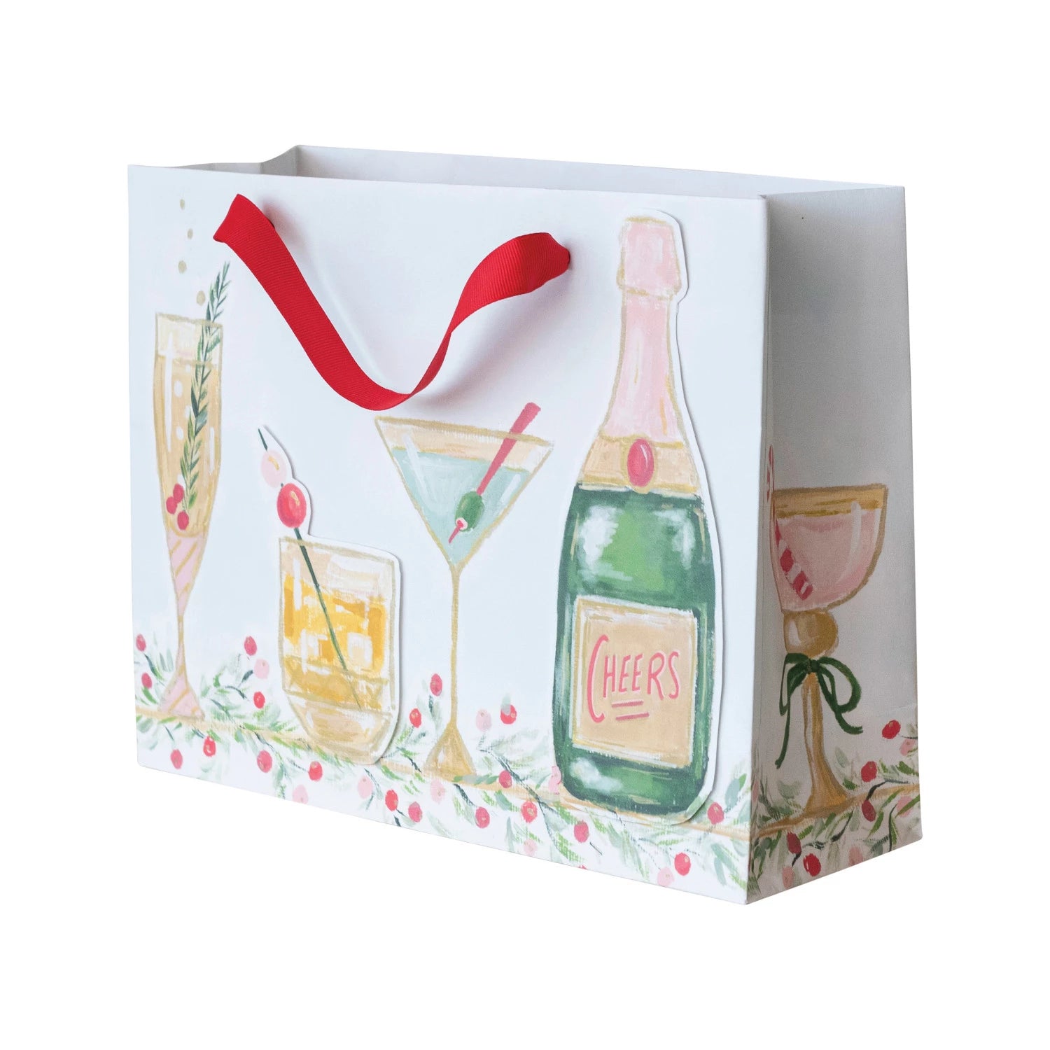 Holiday Cocktail Gift Bag