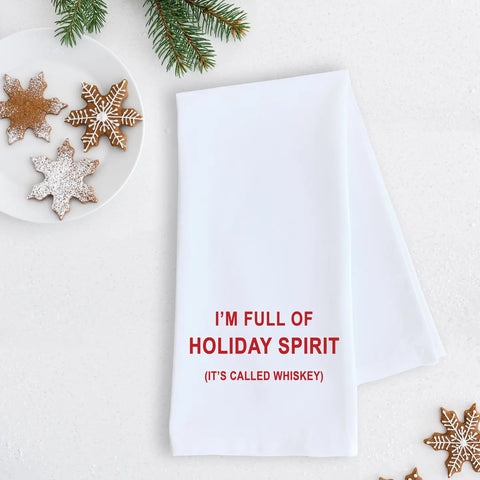 Holiday Spirit - Tea Towel