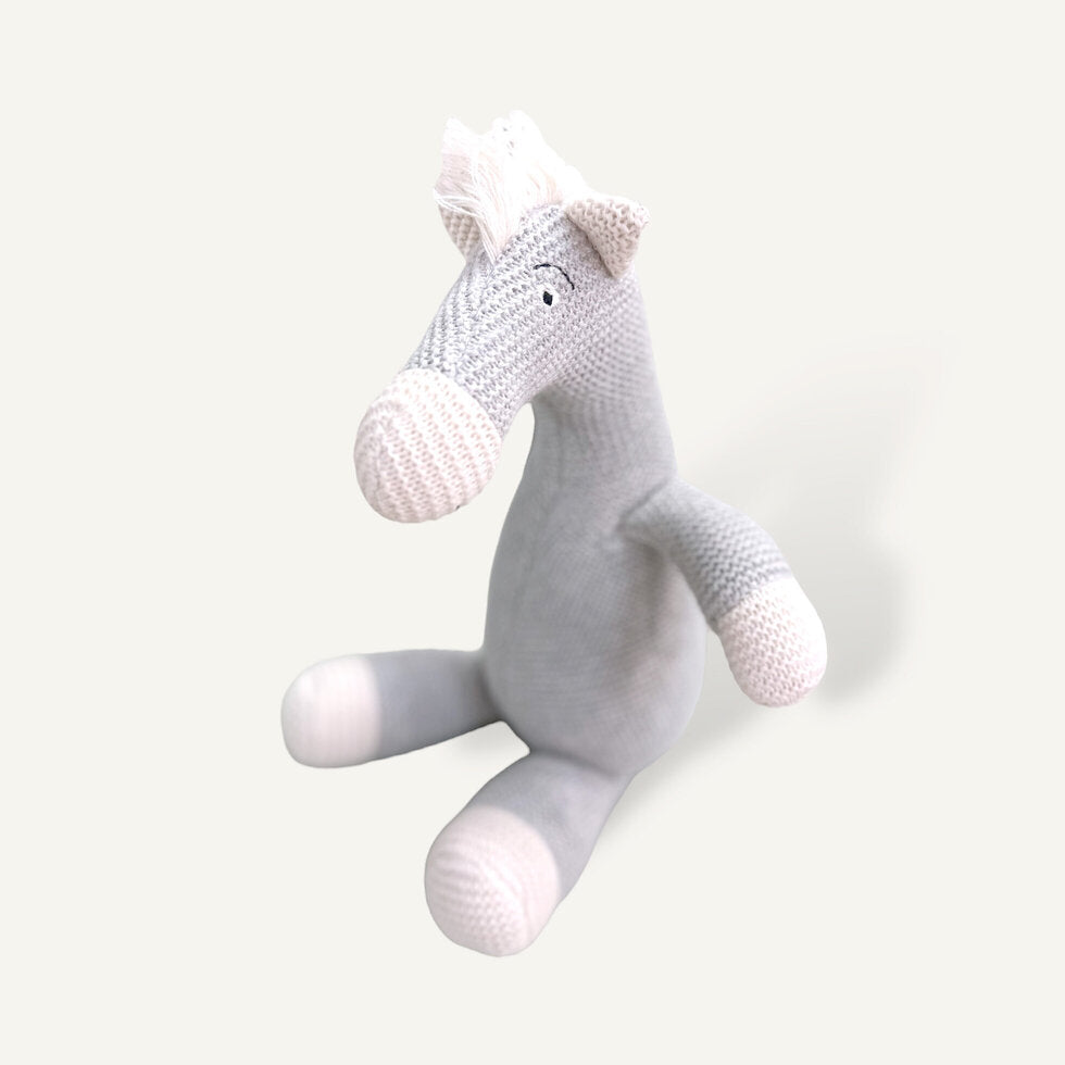 Horse Knit Stuffed Animal Toy