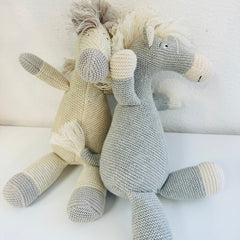 Horse Knit Stuffed Animal Toy