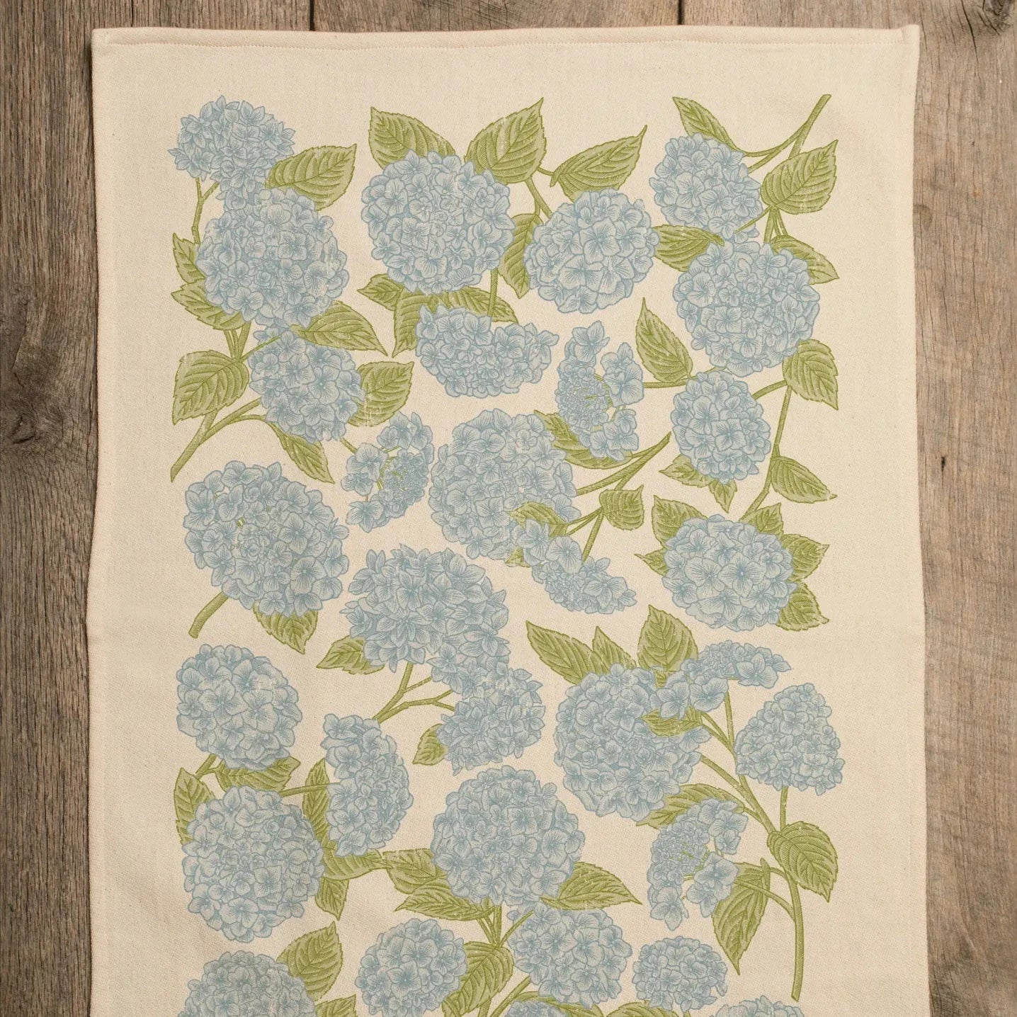 Hydrangea Pattern - Kitchen Towel