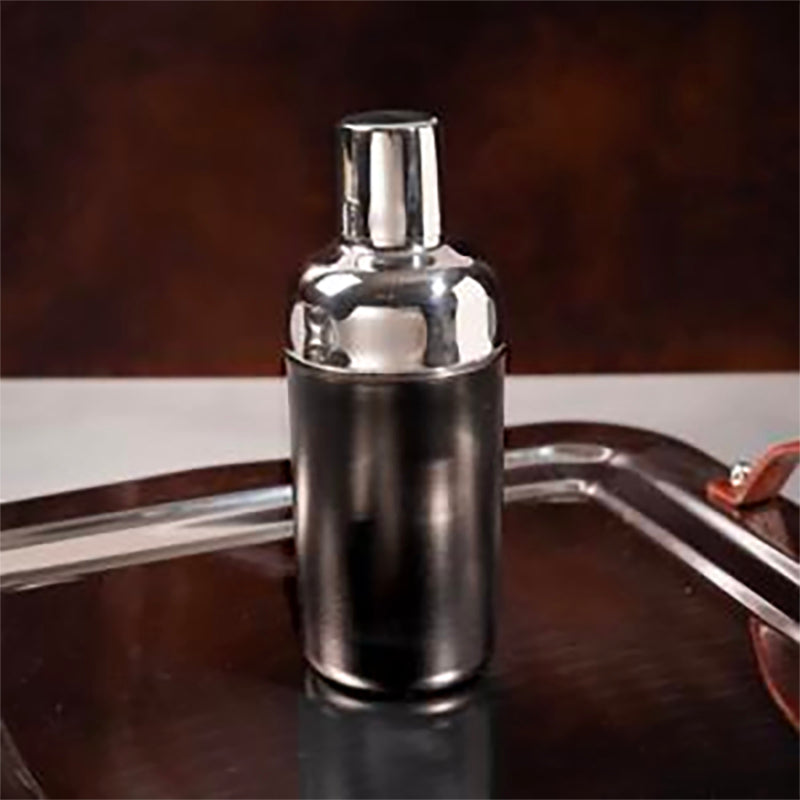 Black and Stainless Cocktail Shaker