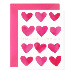 More Hearts Card