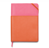 Vegan Leather Two-tone Pocket Journal