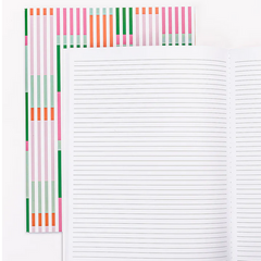 Line It Up - Large Notebook