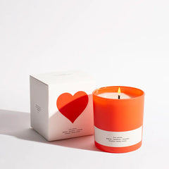 Love Potion Red Glass Candle