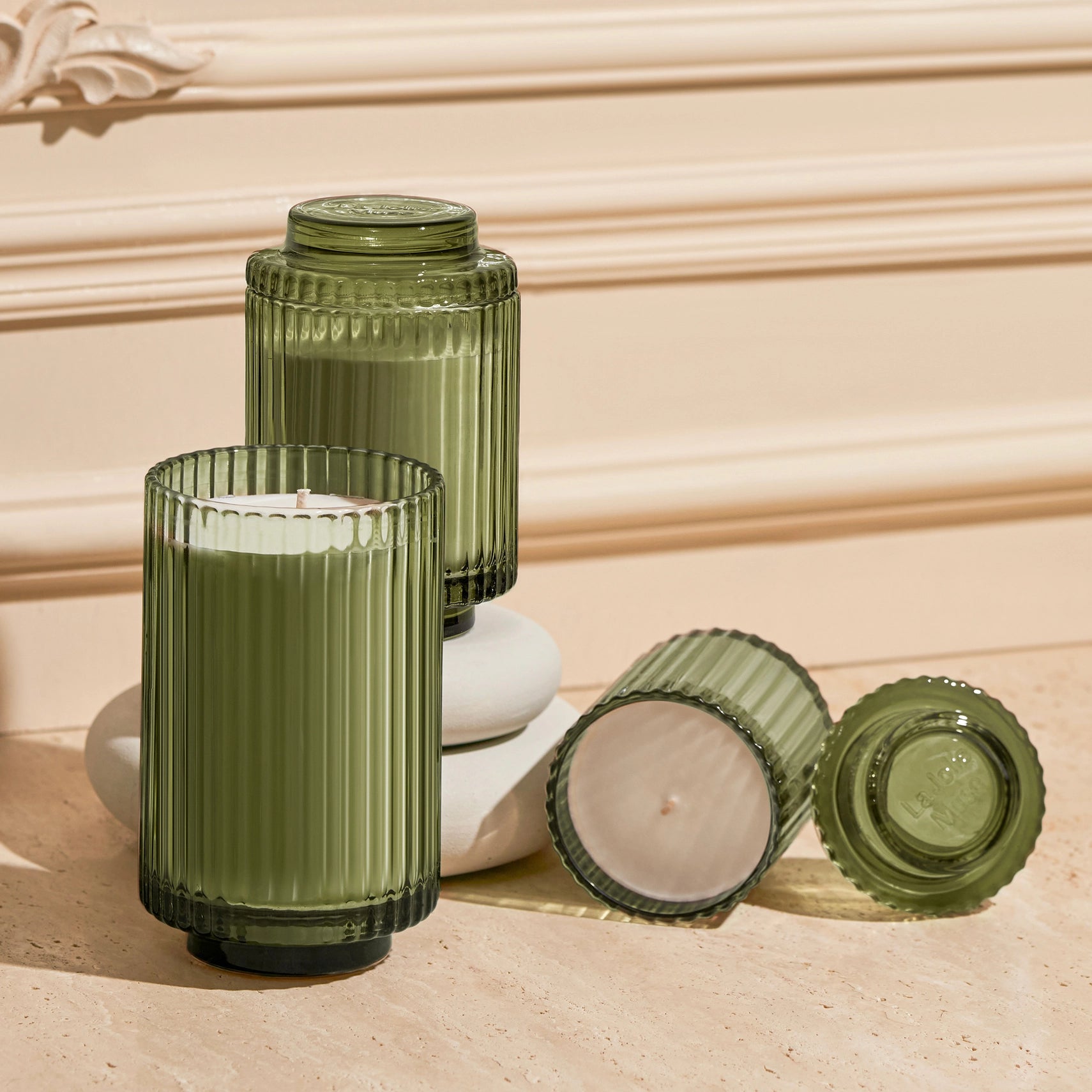 Amélie Glass Jar Candle - Mandarin Matcha