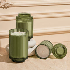 Amélie Glass Jar Candle - Mandarin Matcha