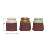 Stoneware Match Holder with Striker
