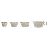 Stoneware Measuring Cups - Set of 4