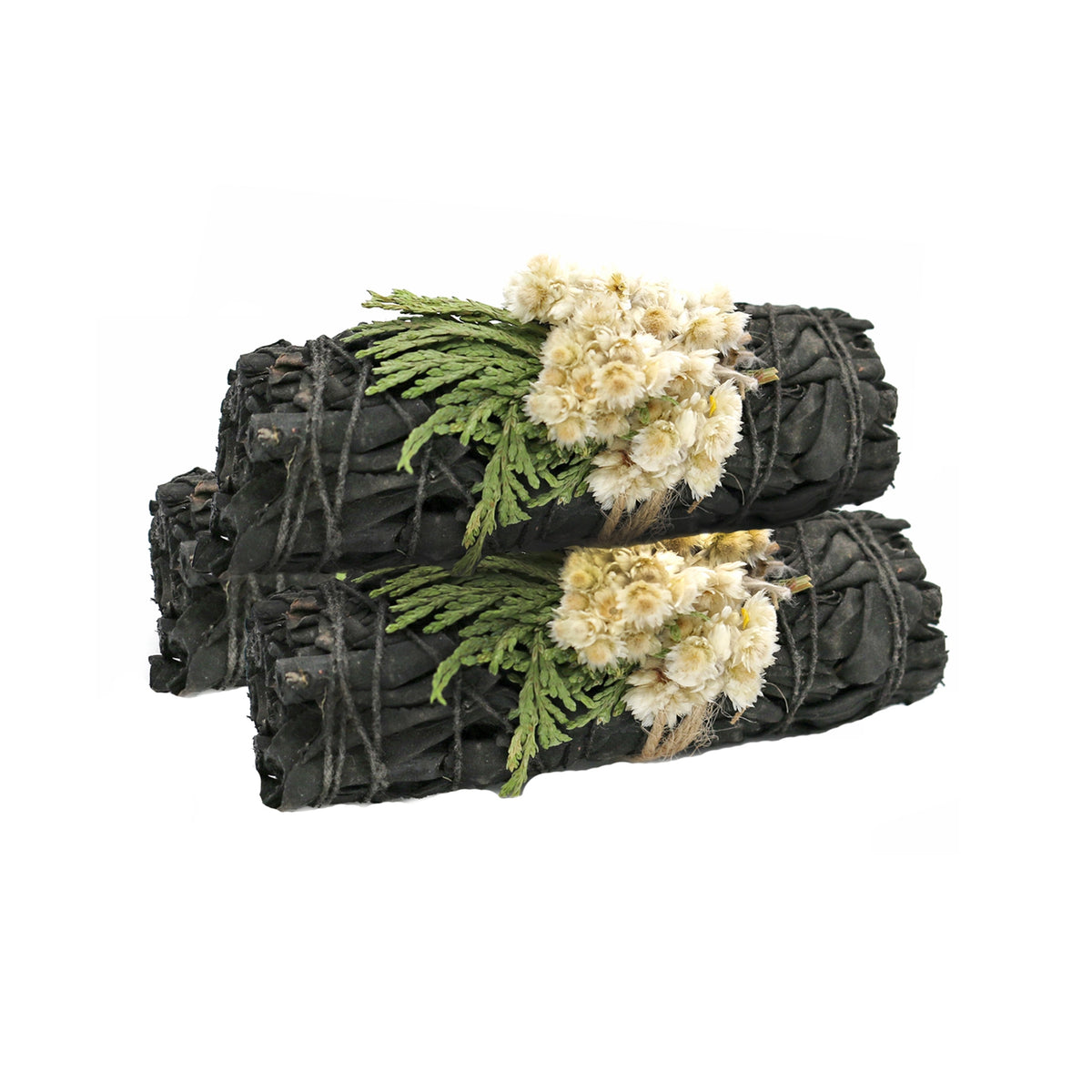 Midnight Bloom Floral Sage Smudge Stick