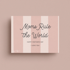 Moms Rule Card