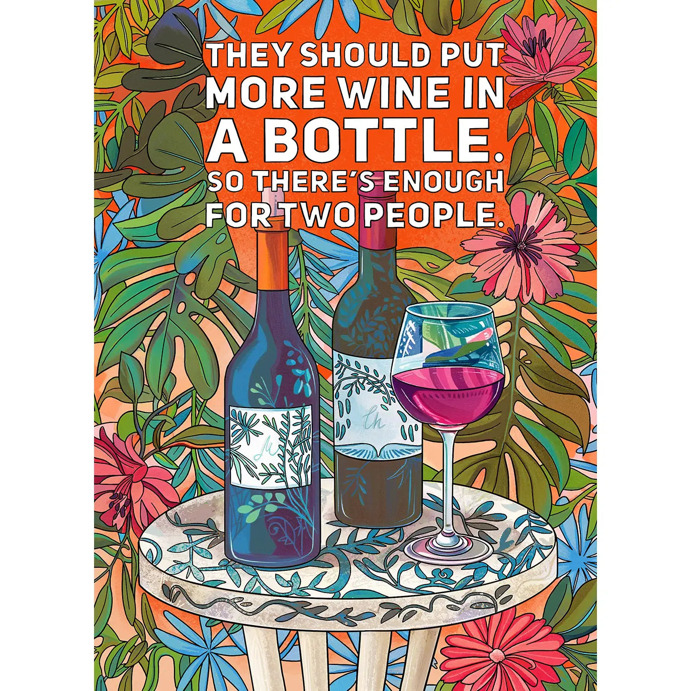 More Wine In The Bottle Jigsaw Puzzle