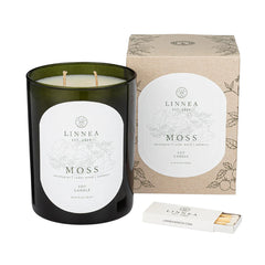 Moss 2-Wick Candle with Plantable Cover