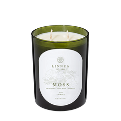 Moss 2-Wick Candle with Plantable Cover