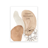 Abstract Floral Mother's Day Card