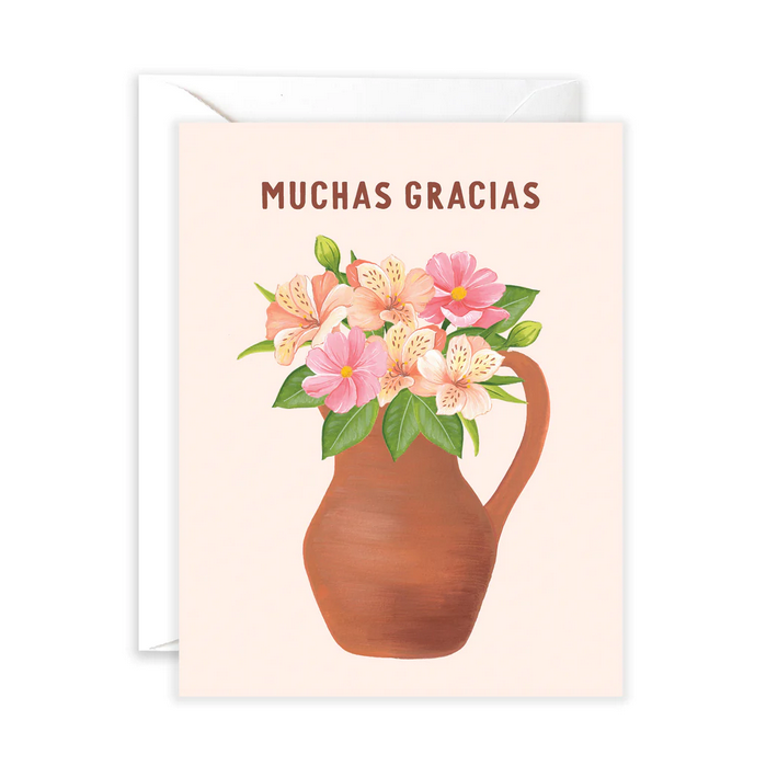 Muchas Gracias Jarrito Greeting Card
