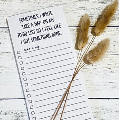 Take A Nap List Pad