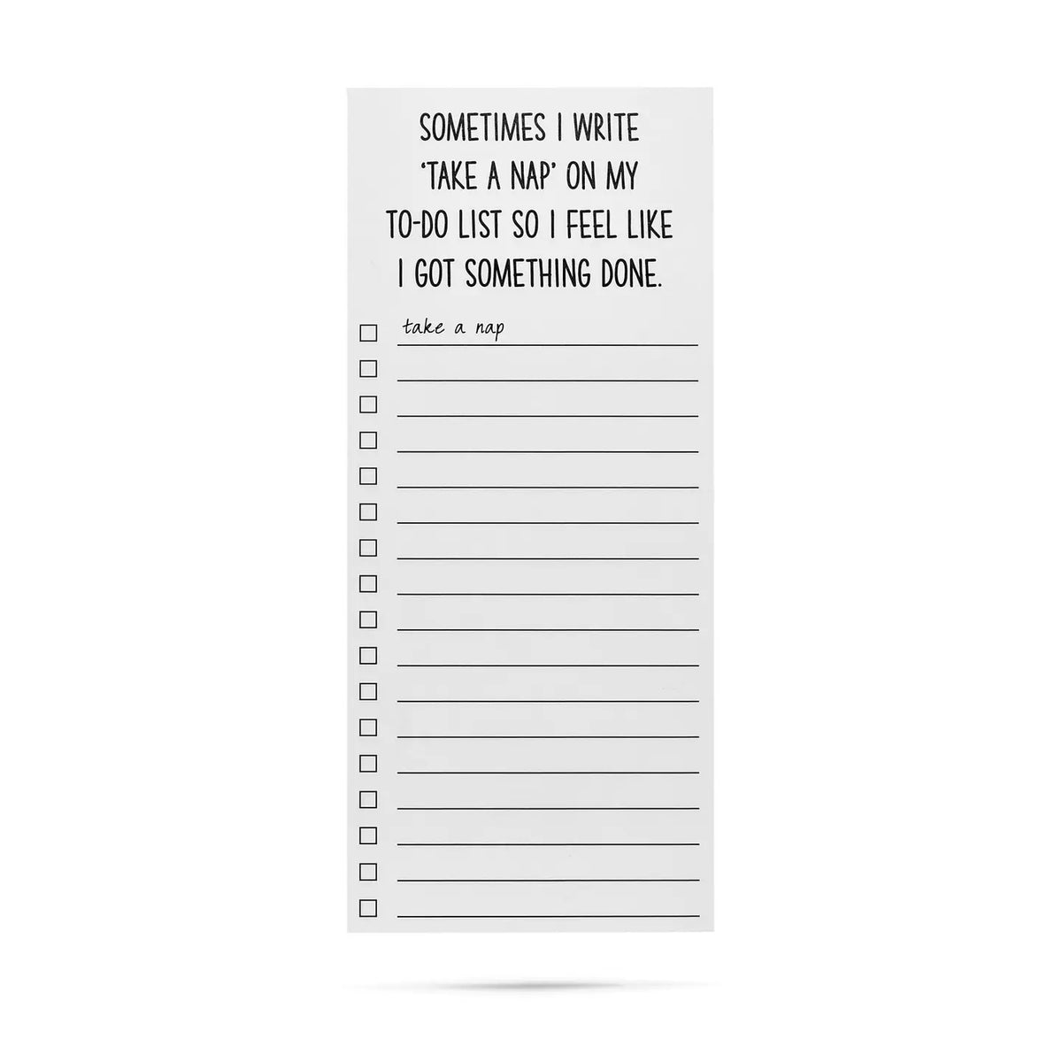 Take A Nap List Pad