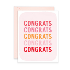 Ombre Congrats Greeting Card