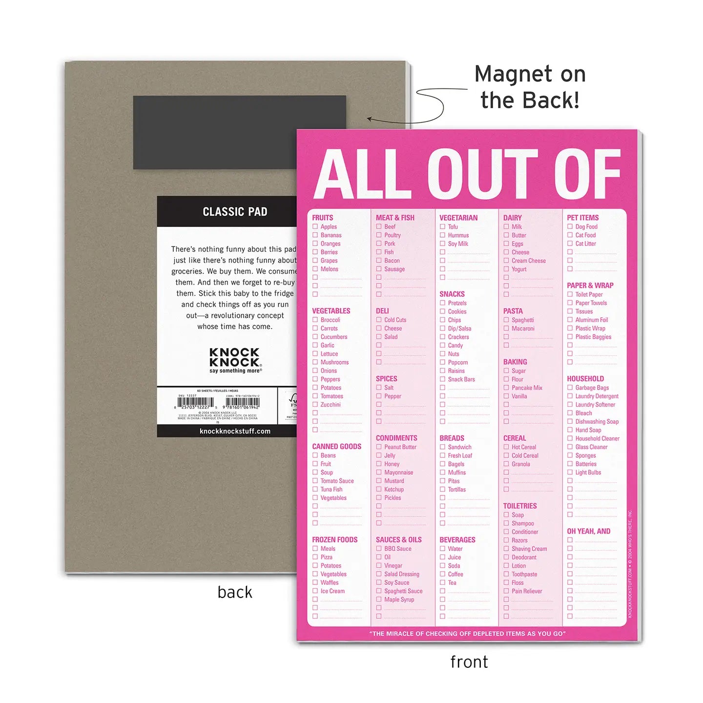 All Out of Pad® - Magnet