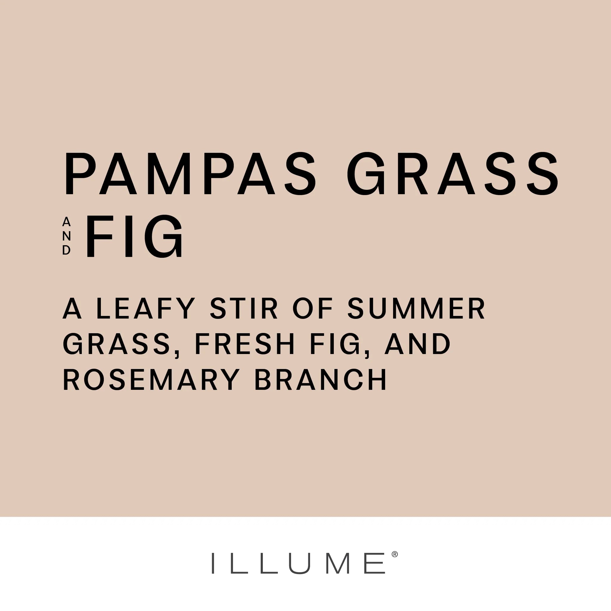 Pampas Grass & Fig Cork Tin Candle