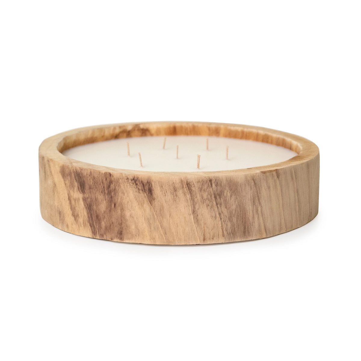 Paulownia Wood Bowl Candle