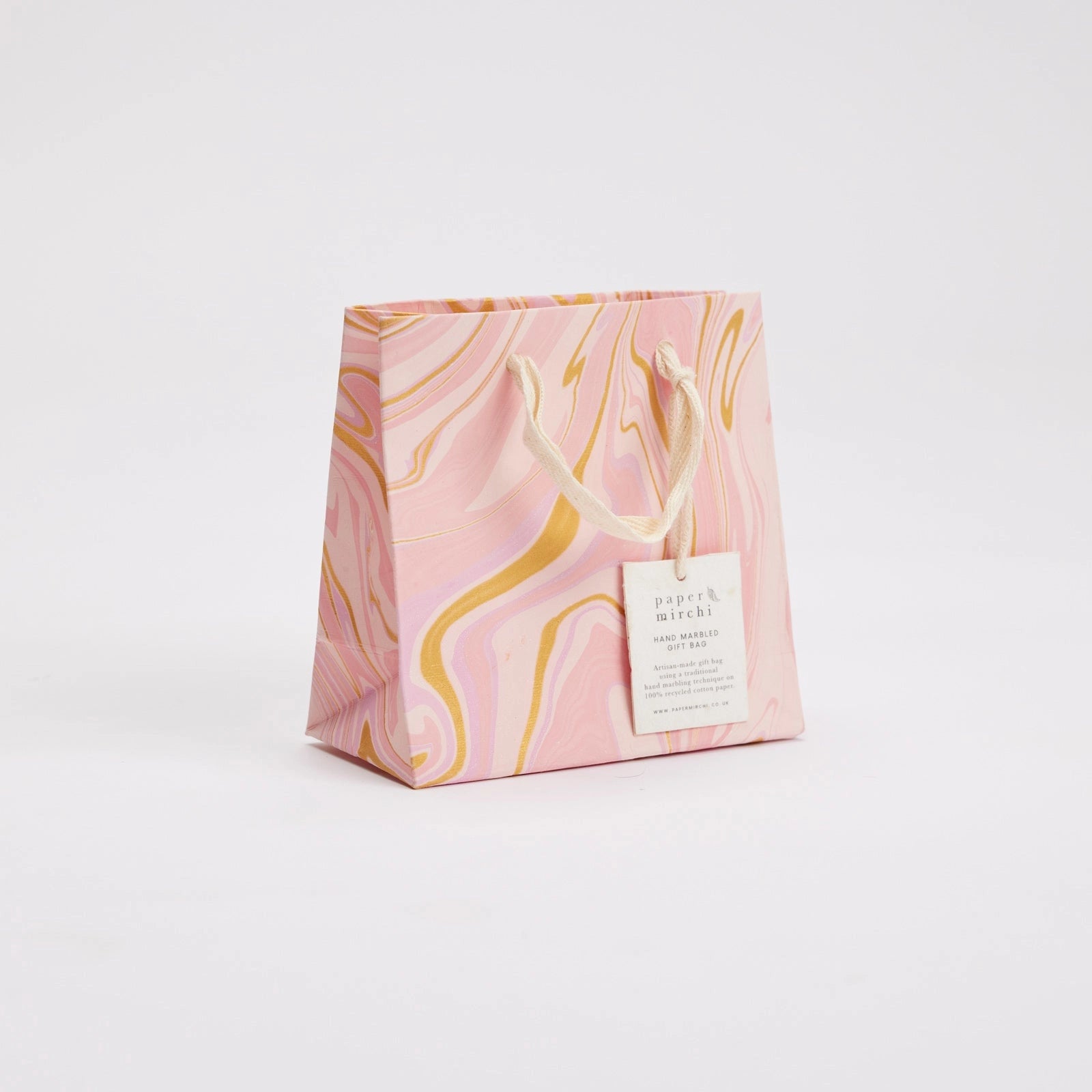 Celebration Hand Marbled Gift Bag