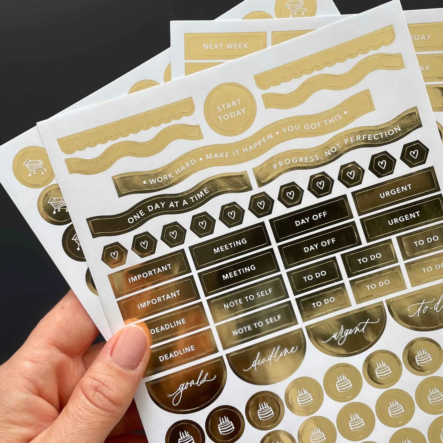 Planner Sticker Pack - 3 Sheets