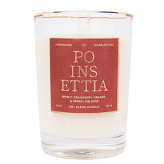 Rewined Poinsettia Candle 6 oz