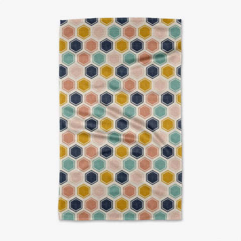 Pollen Patchwork Tea Towel