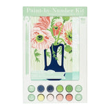 Poppies in Vase Paint-By-Number Kit