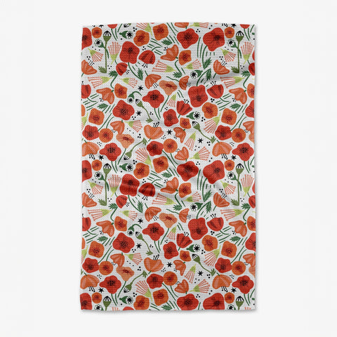 Poppy Power Tea Towel