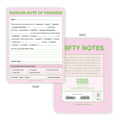 Random Note of Kindness Nifty Note Pad