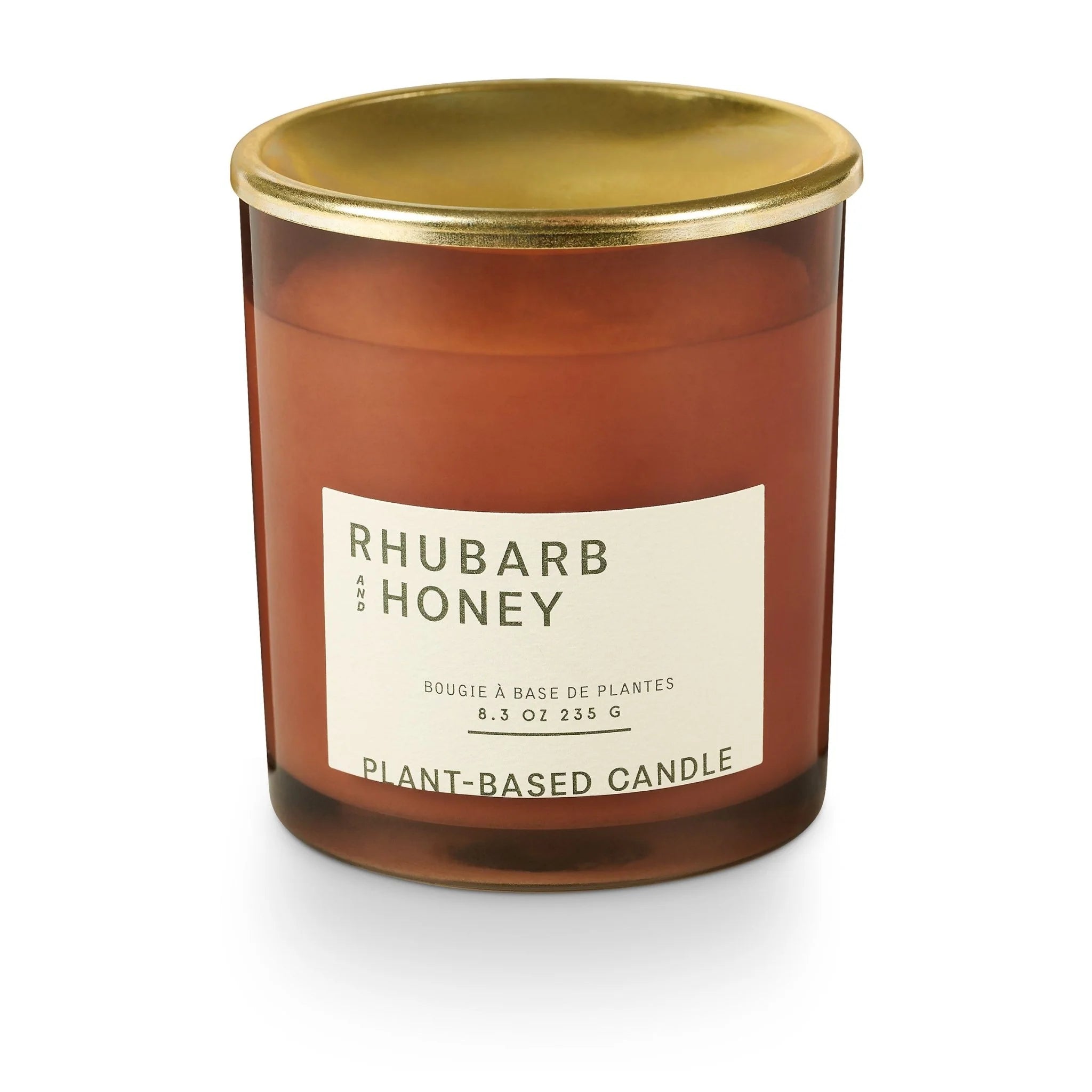 Rhubarb & Honey Lidded Jar Candle