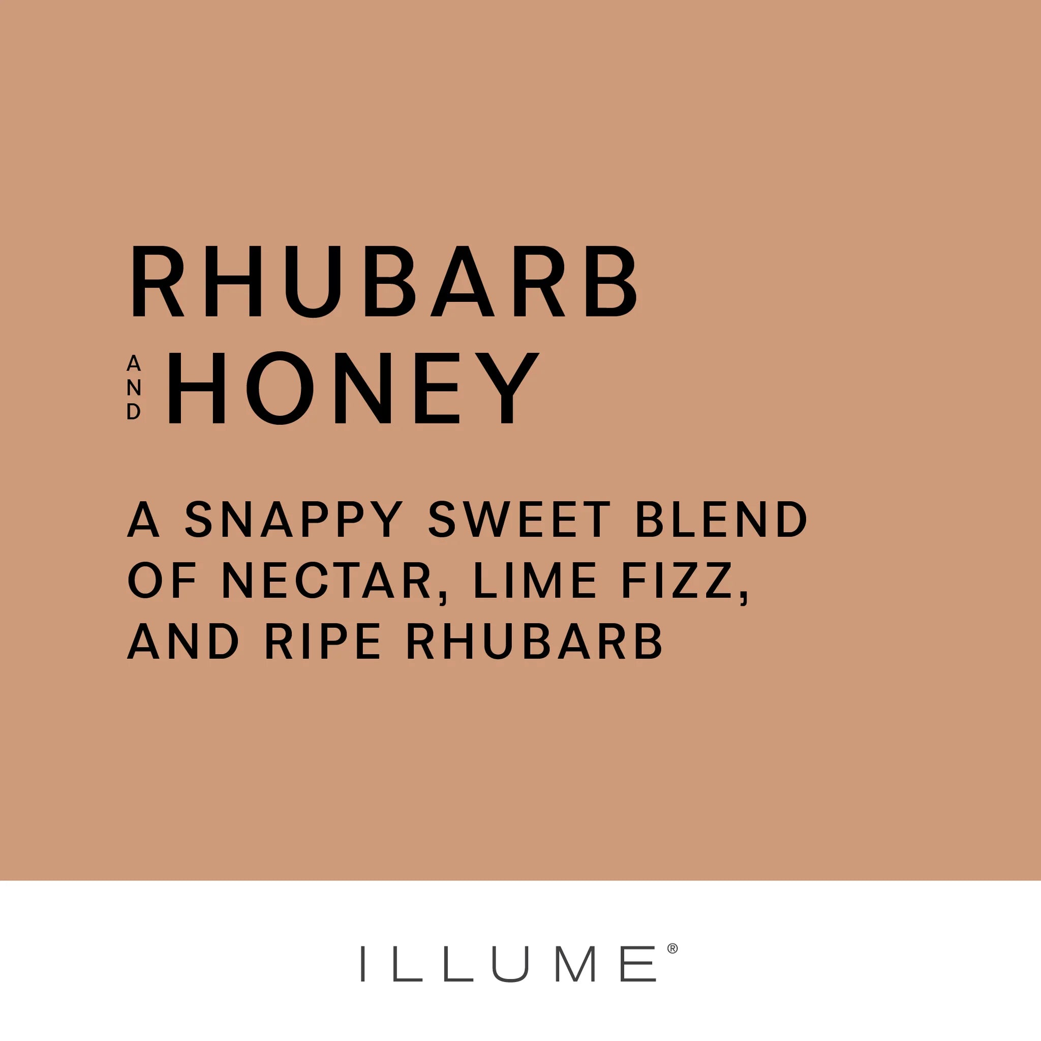 Rhubarb & Honey Cork Tin Candle