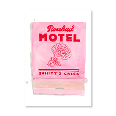 Rosebud Motel Matchbook Print