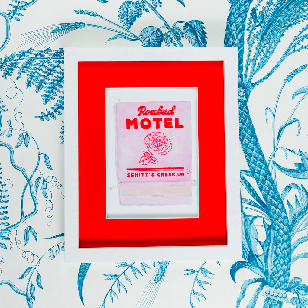 Rosebud Motel Matchbook Print