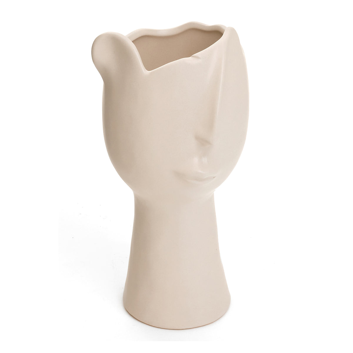 Rumo Ceramic Face Vase