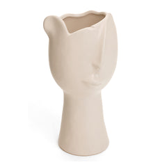 Rumo Ceramic Face Vase